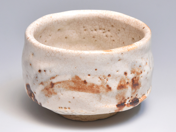 氷河志野茶碗 - 陶芸